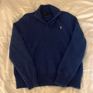 Polo Ralph Lauren Button Mockneck Knit Sweater, Sz. Small